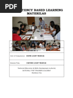 Data Gathering Instrument For Trainees Characteristics - Isr