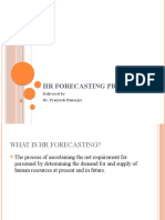 Chapter 5 - HR FORECASTING PROCESS