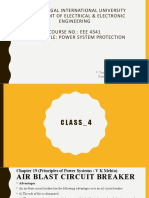 North Bengal International University Department of Electrical & Electronic Engineering Course No.: Eee 4341 Course Title: Power System Protection