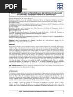 Diagnóstico de Recuperação de Energia em Válvulas de Controle de Reservatórios de Distribuição