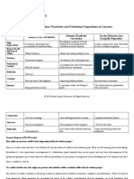 PalmieriJaime ECE-400 Ethics On Teacher Dispositions Professional Development