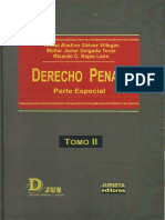 Derecho Penal Parte Especial-Tomo II-Tomas Galvez Villegas y Ricardo Rojas Leon