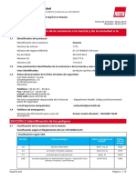 Hoja de Seguridad HEXANO