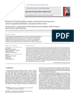 Removal of Natural Organic Matter and Arsenic From Water by Electrocoagulation/ Otation Continuous Ow Reactor