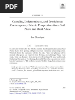 Causality Indeterminacy and Providence Contemporar