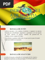 Aniversario de Bolivia