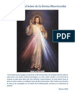 La Devoción Al Señor de La Divina Misericordia