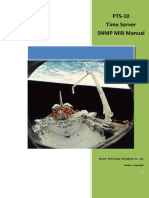 PTS-10 Time Server - SNMP MIB Manual R7