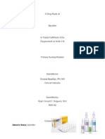 Drug Study - Baclofen