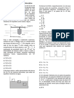 Lista de Exercícios - Hidrostática