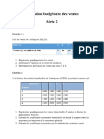 La Gestion Budgétaire Des Ventes Série 2