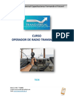 Curso Operador de Radio Transmisores (Teck)