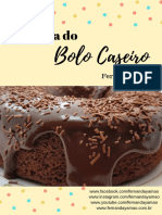 Bolo de Milho Com Requeijão