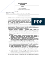 Guia #1 Conceptos de Estadística - Variables Estadísticas - Niveles de Medición 2021-2