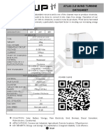 TESUP Atlas2 Wind Turbine Datasheet-Marked