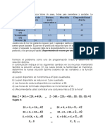 Ejercicio 2 Dualidad y Sencivilidad