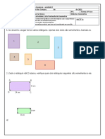 Listas de Exercícios de Geometria - 6º Ano