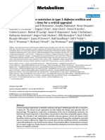 3 Dietary Carbohydrates in Type 2 DM and Metabolic Diseases