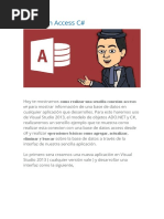 Conexion Access C#