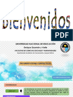 SEMANA 7.LENGUA3.Incorrecciones Sintácticas UNE