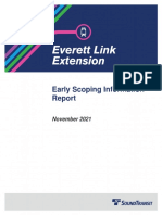 Sound Transit - Everett Link Extension Early Scoping Information Report - November 2021