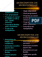 Microcomputer and Microcontroller