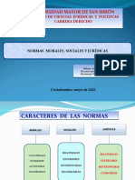 NORMAS Morales Sociales Jurídicas