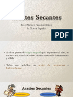 Aceites Secantes