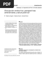 Disrruptores Edocrinos, Perspectivas Ambientales y Salud Pública