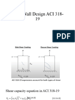 Shear Wall in ACI