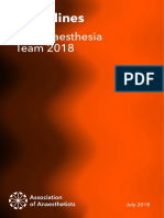 AAGBI18.07 Anaesthesia Team