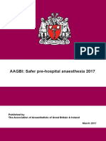 AAGBI17.03 Safe Pre-Hospital Anaesthesia