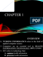 Chapter 1 (Historical Perspective of Nursing Informatics)