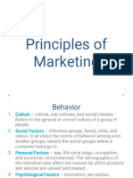 Principles of Marketing