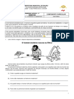 1º Bimestre - Bloco 1 de 03 de Março A 26 de Março de 2021 - 4º Ano D