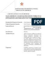 GUIA DE APRENDIZAJE No. 9 CONTABILIDAD E INVENTARIOS