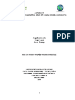 Construcción Esquemática de Un Isp Con Su Red de Acceso (HFC) 1