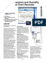 Temperature and Humidity Virtual Chart Recorder: FCC-B