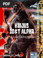 Kaijus para 3D&T Alpha