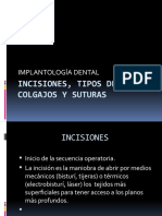 Incisiones, Tipos de Colgajos y Suturas (Autosaved)