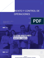 Planeamiento Y Control de Operaciones: Docente: Mg. Sugey Quea