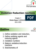 Chapter 4 - Redox Reaction 2021 - p1