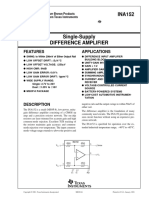 Features Applications: SBOS184 Printed in U.S.A. January, 2001