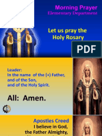 Let Us Pray The Holy Rosary