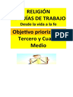 Religión, 3 y 4. .Guías OA Priorizados