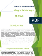 Trabajo Final de Didactica de La Lengua Española