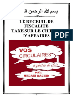 Le Receuil de Fiscalité Taxe Sur Le Chiffre D'Affaires: - Oo00oo