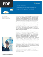 Introduction To Cloud Computing For Legal and Compliance Professionals