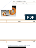 Shaft Design Question On Pulley