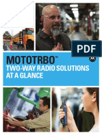 Mototrbo Solutions at A Glance